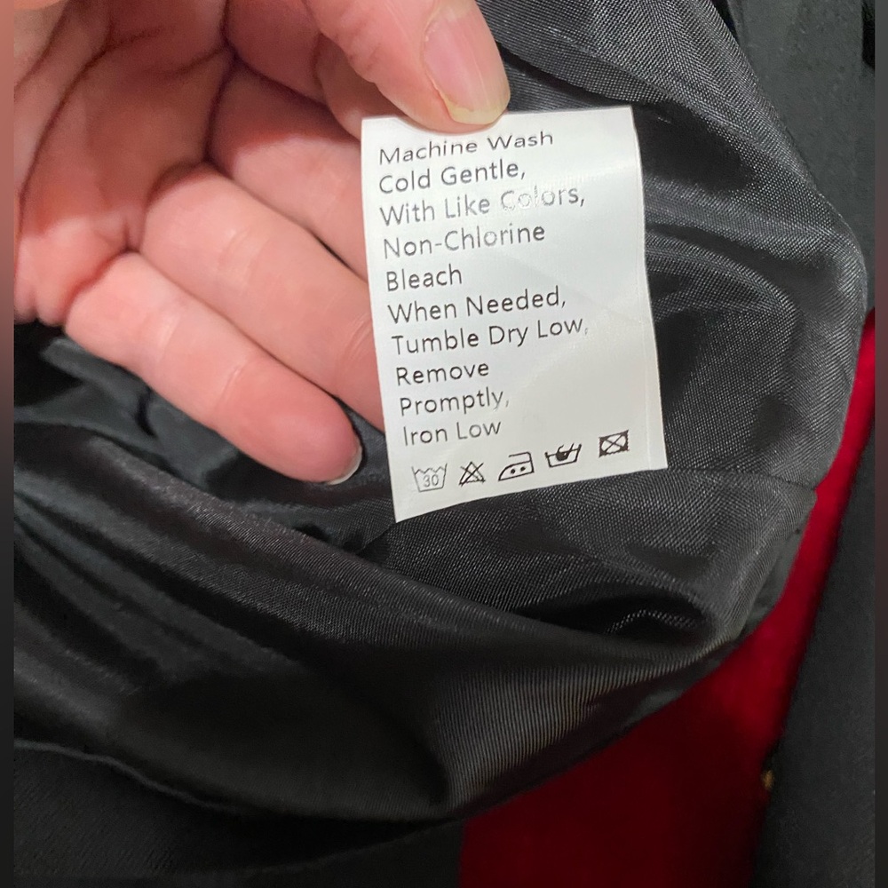 NWT Large Black Skort Suit Measurements in pics Stylish Professional Cute Flare - Picture 10 of 17